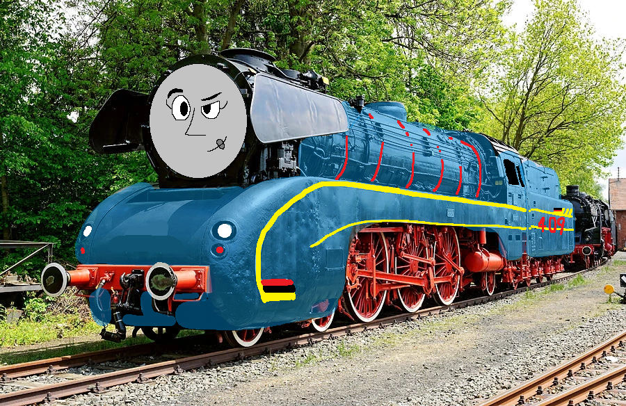 Frieda the German Engine by TobyAndBrunoCentral on DeviantArt