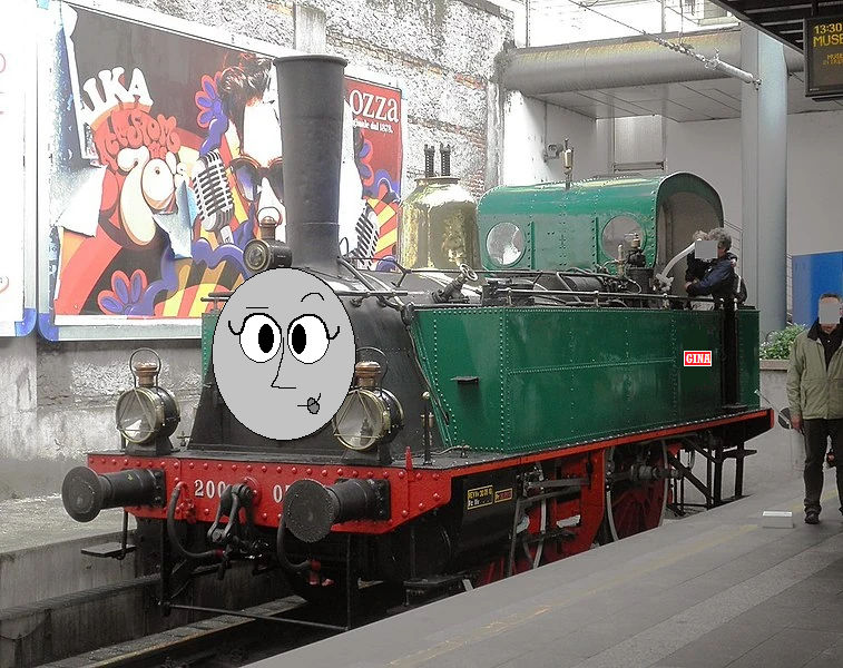 Gina the Italian Engine by TobyAndBrunoCentral on DeviantArt