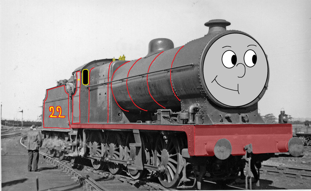 Grey Engine Jordan the Grey Engine (No. 22) by TobyAndBrunoCentral on DeviantArt