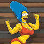 Muscle Marge Simpson (AI Testing)