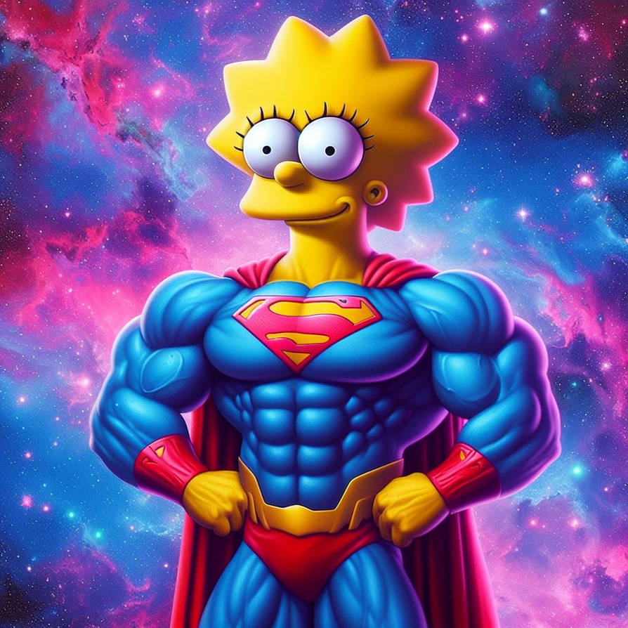 Lisa Simpson Muscle by InflationVideo on DeviantArt