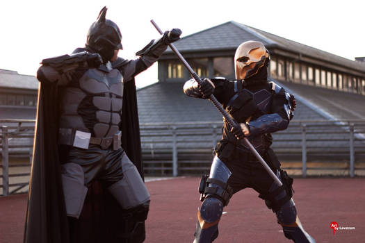 Deathstroke vs Batman!