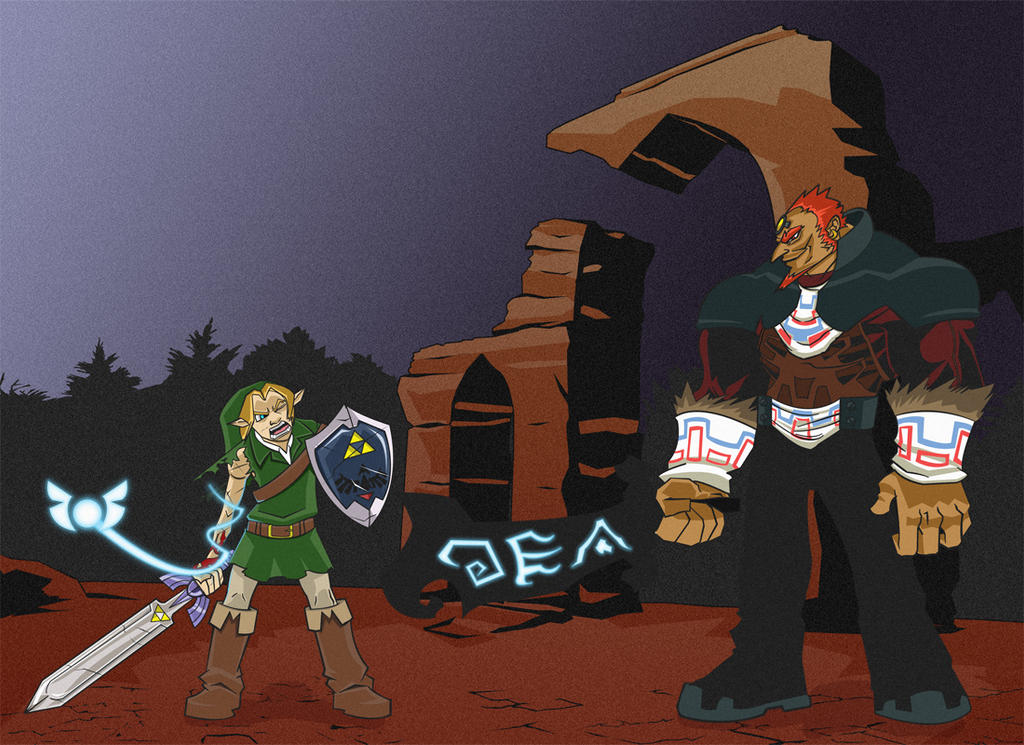 Linkgannonfinallow by GroundUpStudios on DeviantArt