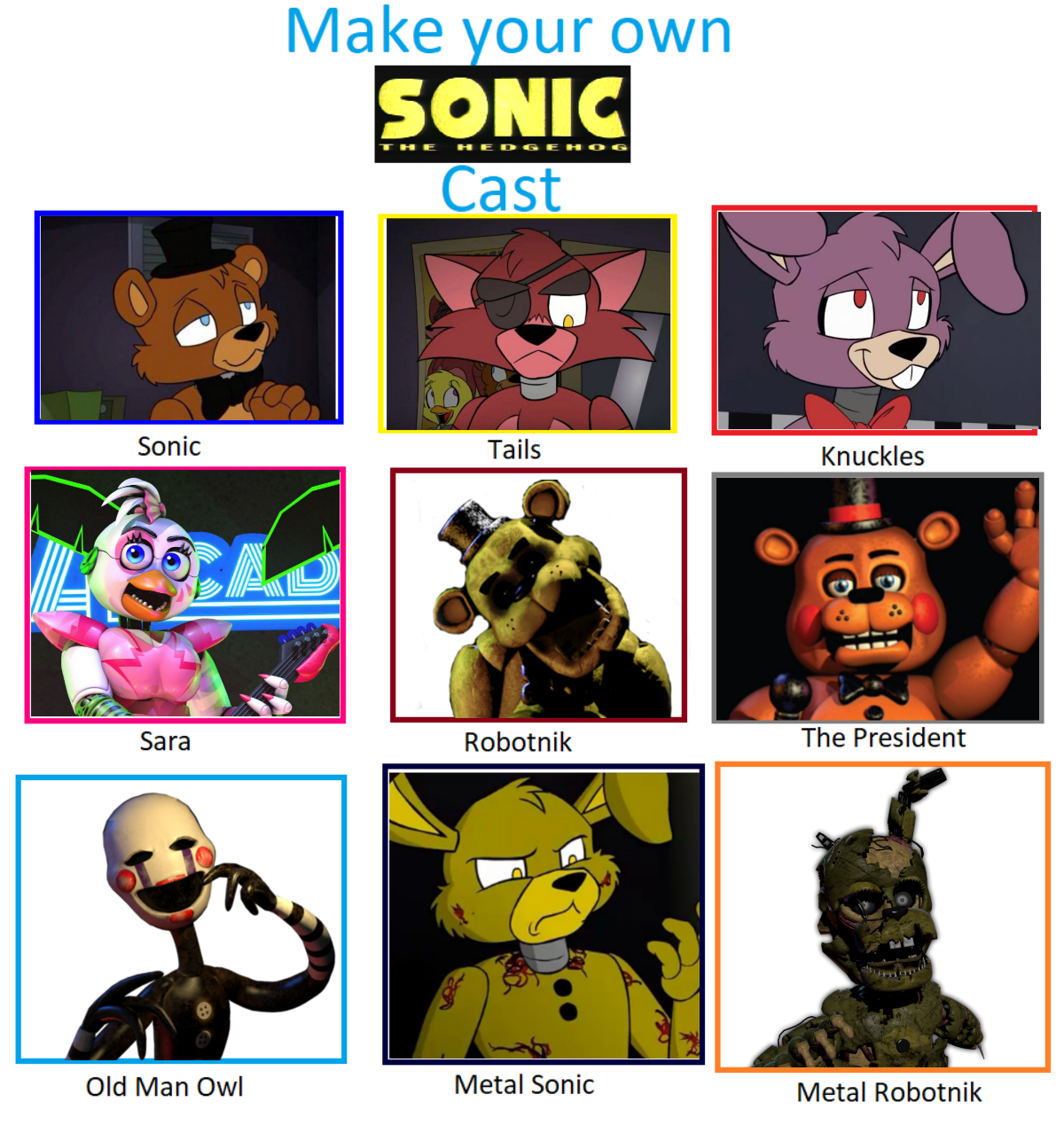 Funtime Chica Fan Casting