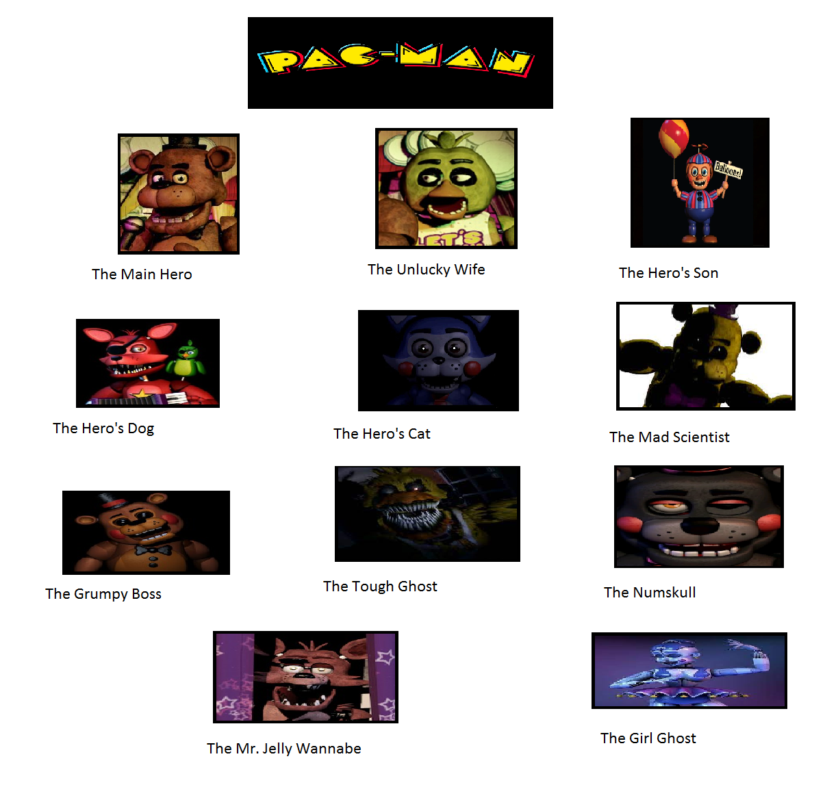 FNAF Movie Foxy Collage by LionGuardKujenga on DeviantArt