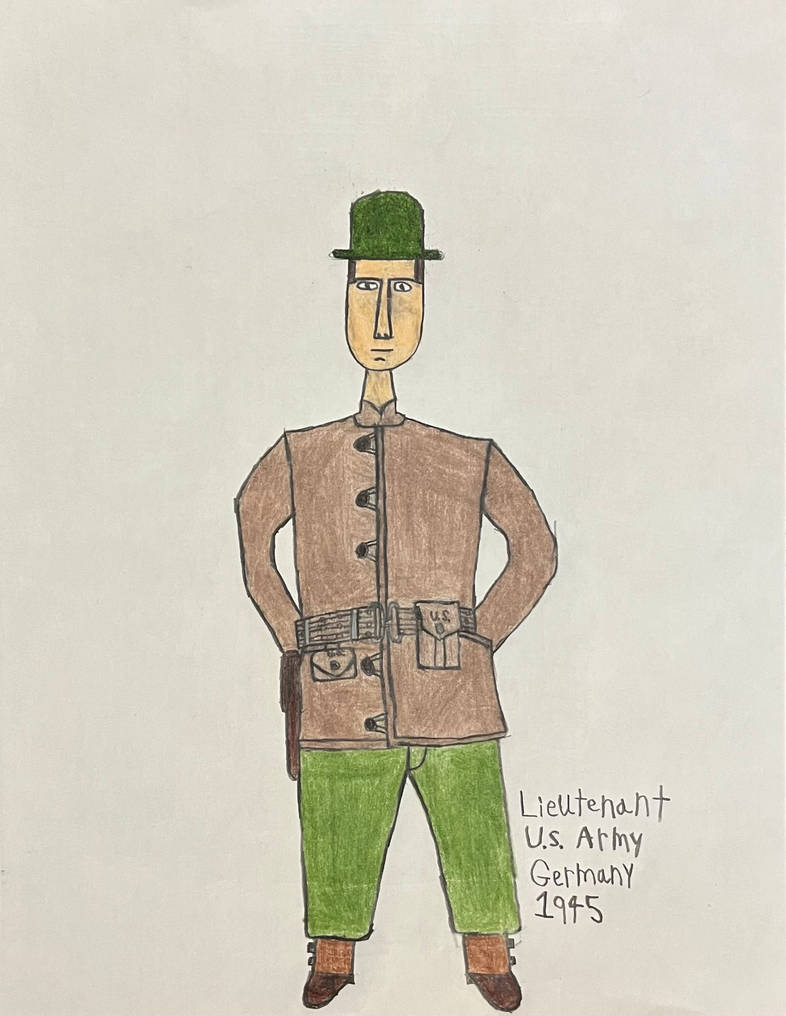 Lieutenant, U.S. Army, Germany, 1945 by RJHr on DeviantArt