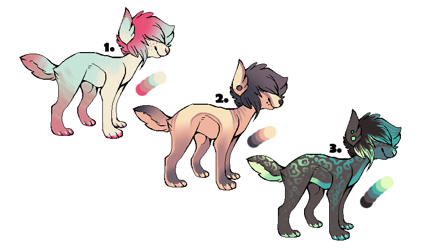 Scene/emo/idk pups auction CLOSED