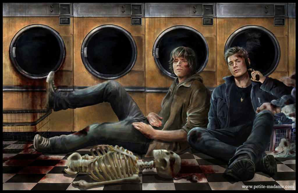 Winchesters' Laundry Day by Petite-Madame