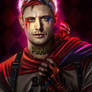 Spn x DC Comics - Jensen as Harley Quinn