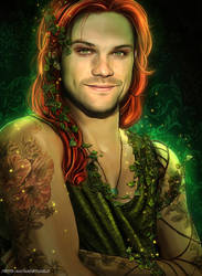 Spn x DC Comics - Jared as Poison Ivy