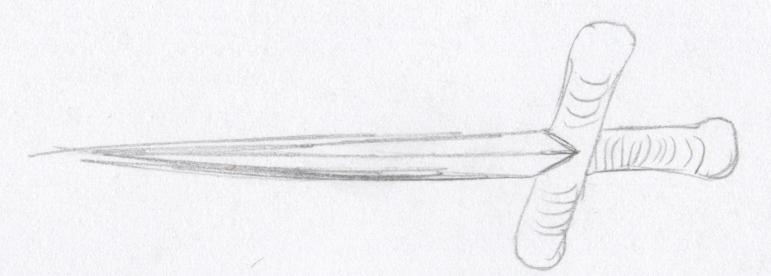Dagger Sketch by dragonbriar on DeviantArt