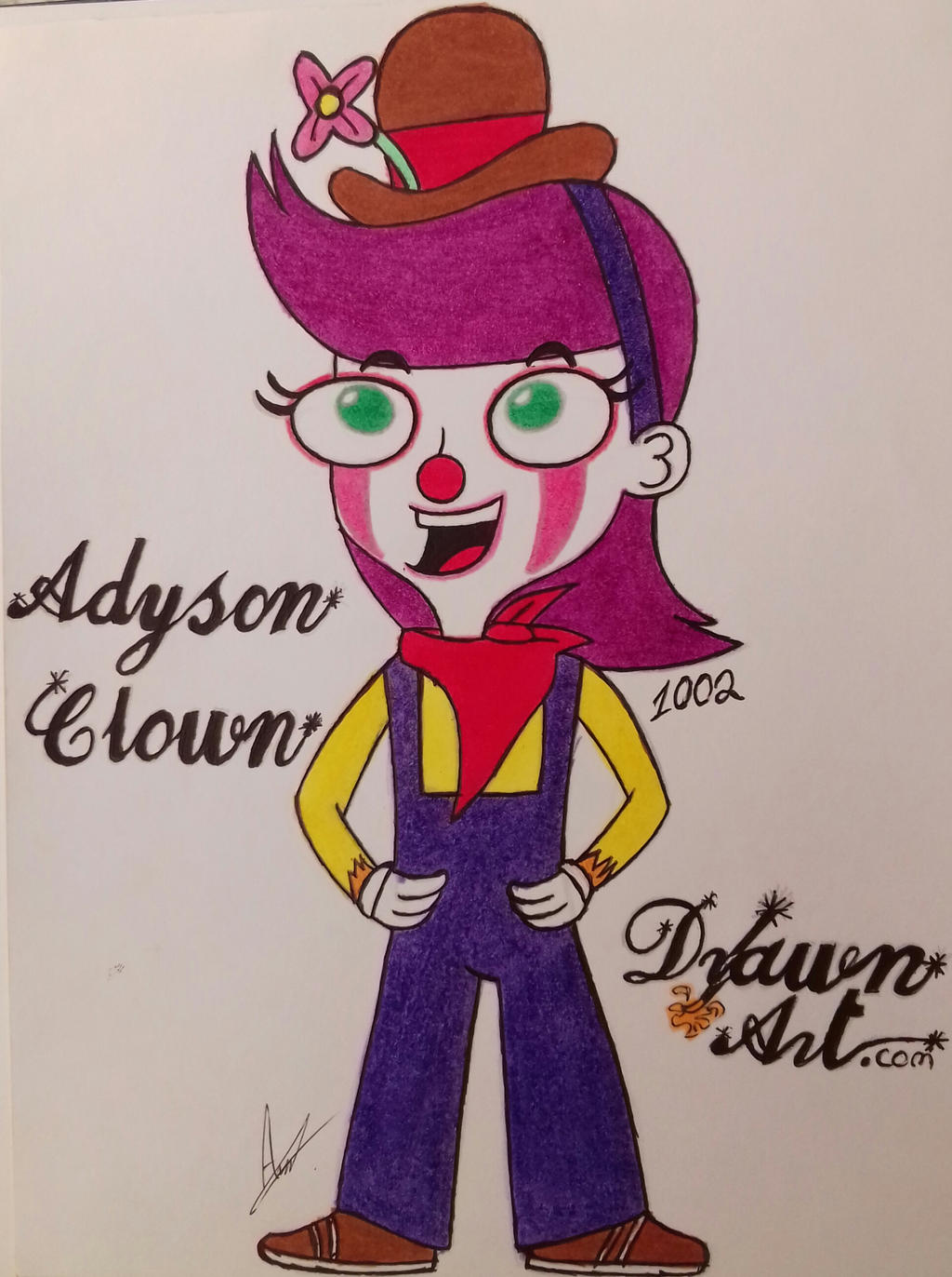 Fireside Girls - Adyson Sweetwater Clown N.1002 by IGUANA2003DRAWINGS ...