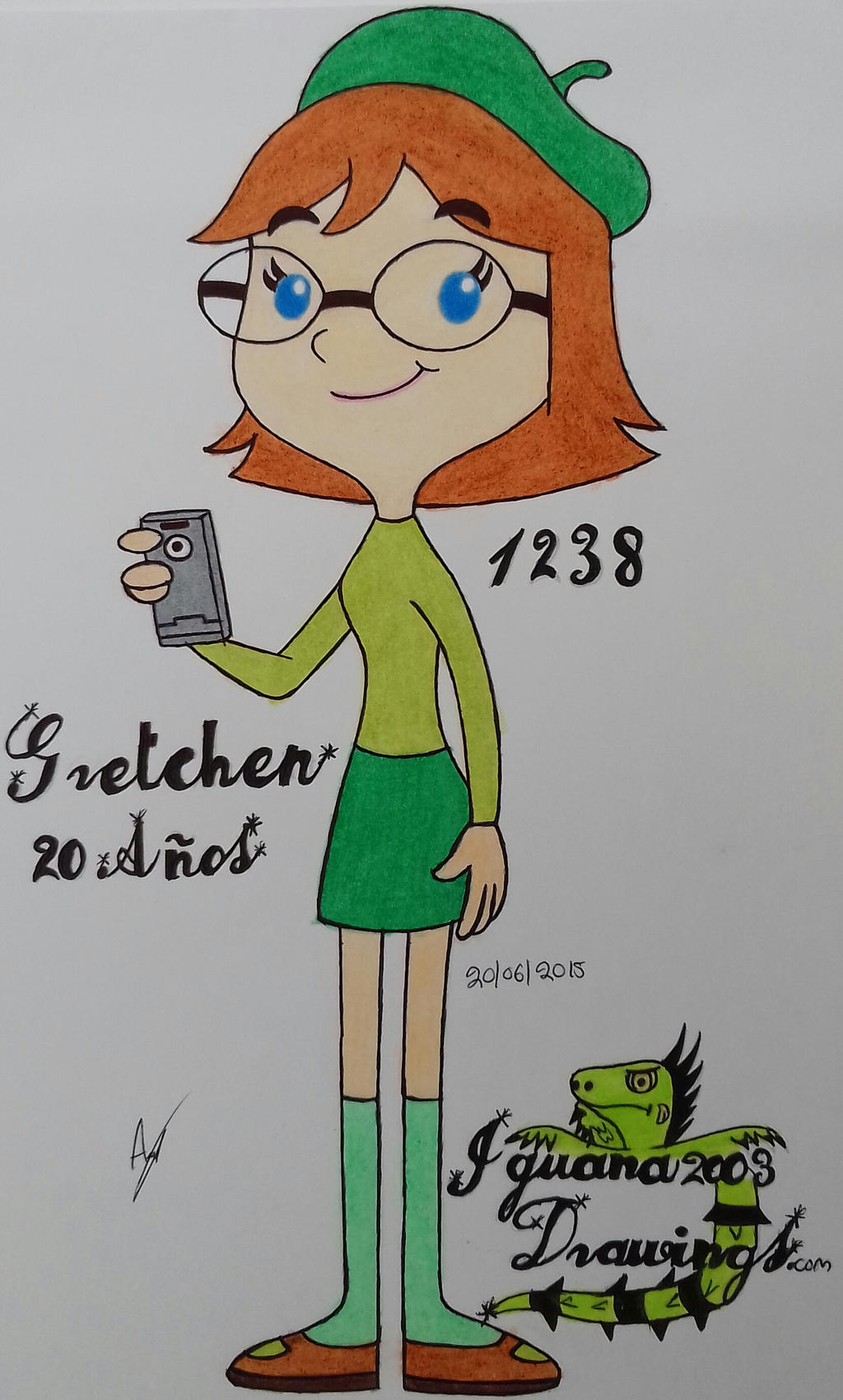 Phineas and Ferb - Teen Gretchen (Act Your Age) Remake Minecraft Skin