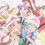 beautiful heroines of the pokemon world