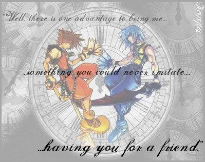 Sora and Riku