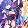 Iris Heart and Yellow Heart Neptunia