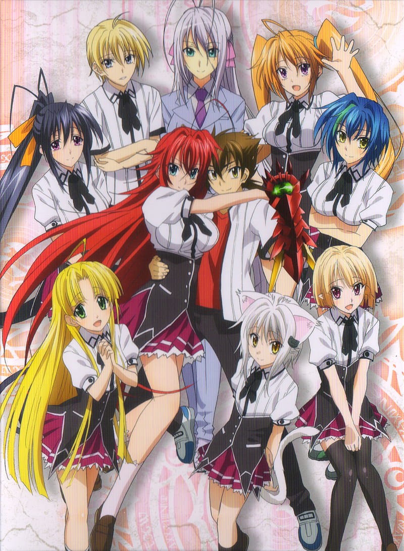 Issei Chibi Issei and his friends (Highschool DxD) by jamerson1 on DeviantArt