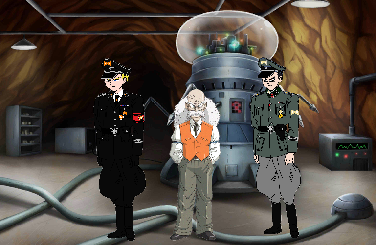 My Dr Gero Orange And Beige As Head Scientists by jamerson1 on DeviantArt