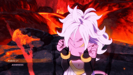 Android 21 (Evil) (True Form) in her bad temper by jamerson1 on DeviantArt