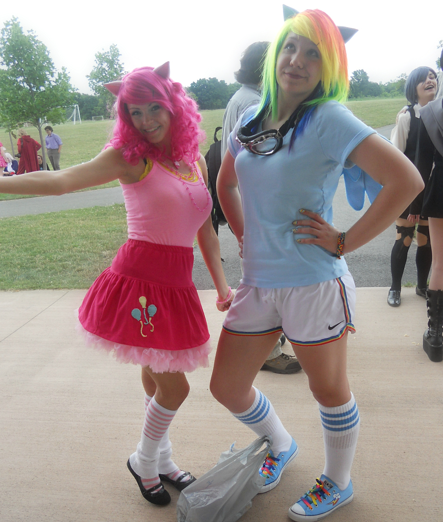 Pinkie and Dash Cosplay