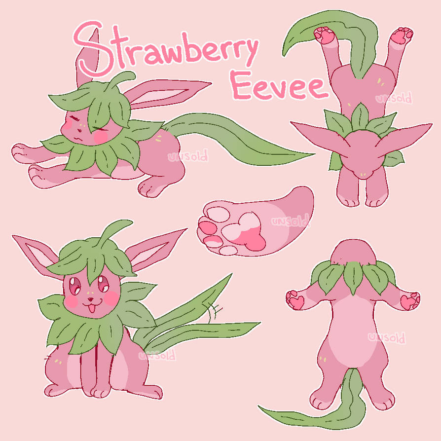 I had an eevee made Strawberry during a playthrough of pokemon