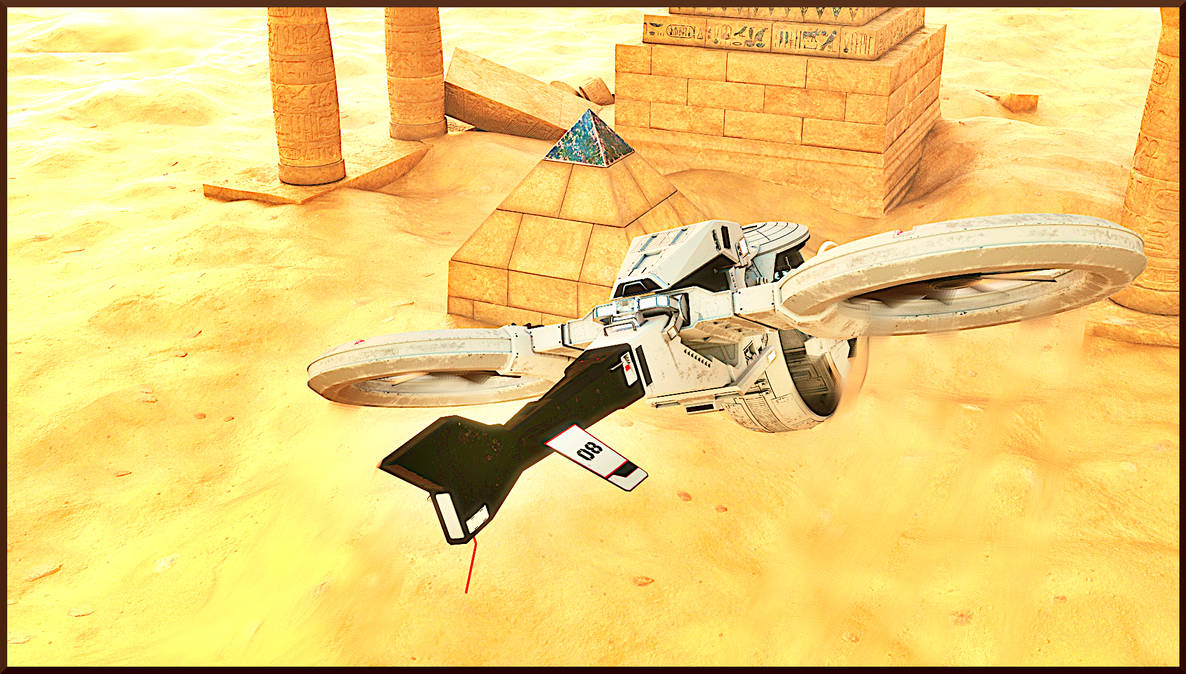 Dualcopter in the desert by echosonar on DeviantArt