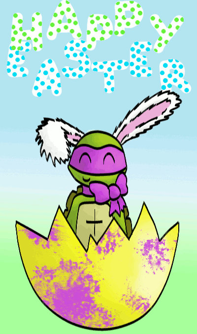 TMNT gif - Happy Easter!! by Kaczusia1999 on DeviantArt