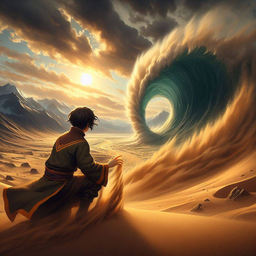 Sandbending 1 by DeodoroFloriano on DeviantArt