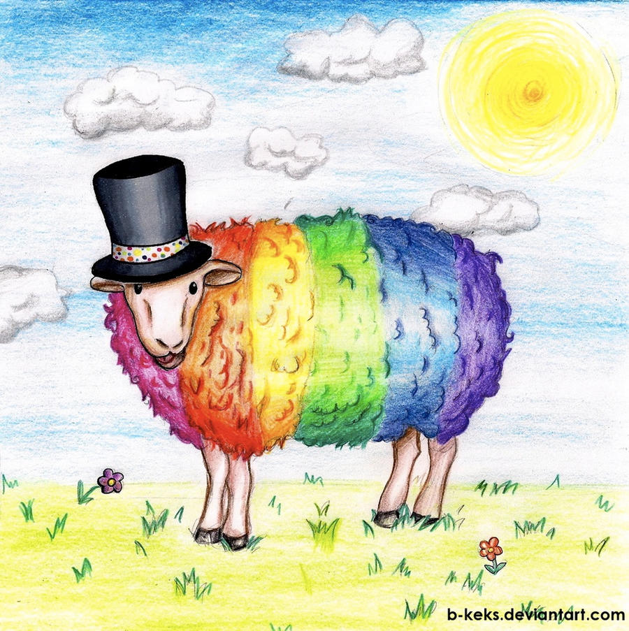 Rainbow Sheep