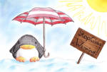Global Warming Penguin