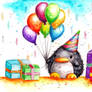 Birthday Penguin 2