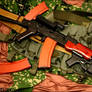 Russian AK74S