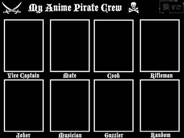 Anime Pirate Crew