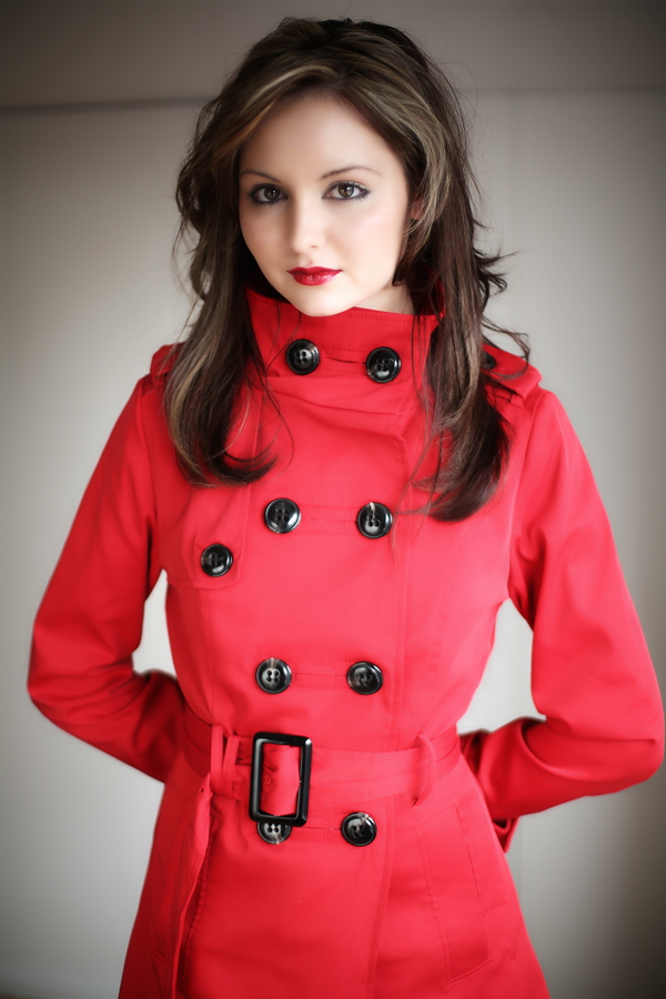 Red coat girl