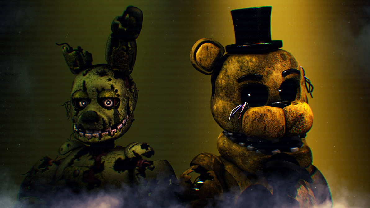Spring Gold Sf Spring and Gold V2 by MasonFazbear on DeviantArt