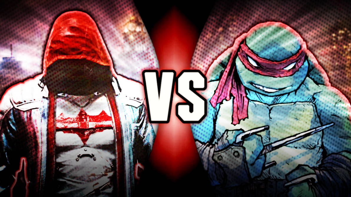 Raphael Vs Rash Red Hood VS Raphael (DC VS TMNT) by MasonFazbear on DeviantArt