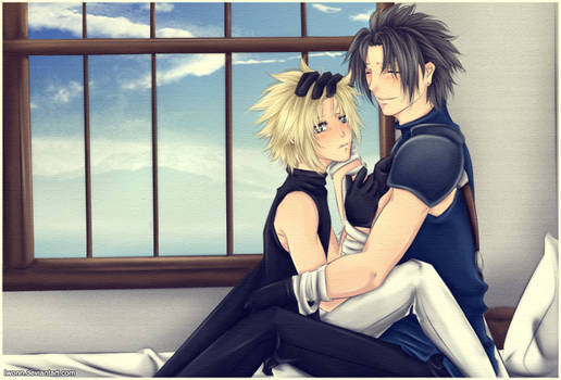 Zack x Cloud: My Chocobo-head