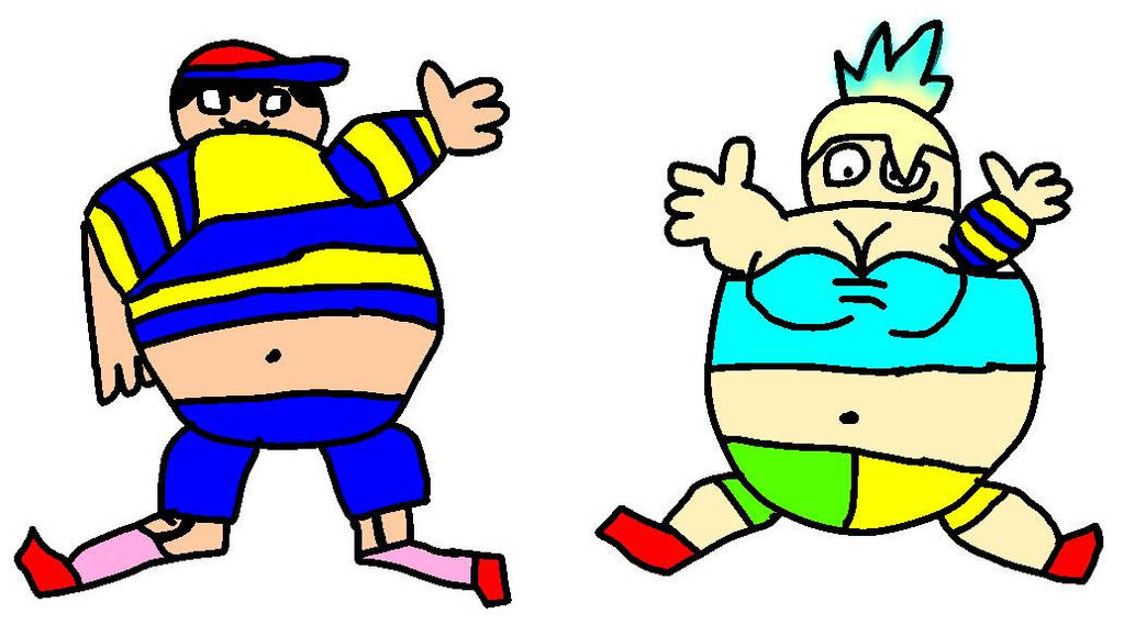Earthbound Inflated Ness and Cindy inflate!! by earthboundfan88 on DeviantArt