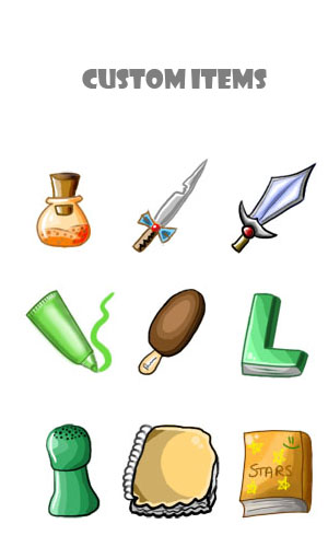Custom Items by mirmirs on DeviantArt