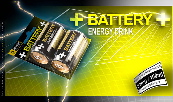 BATTERY energy drink