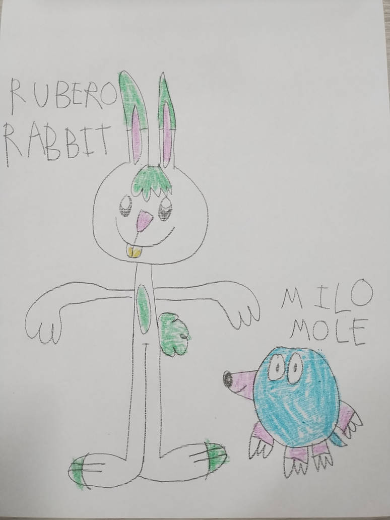 Milo Death Simon Rabbit Rubito Rabbit and Milo Mole by Diegobalderas12 on DeviantArt