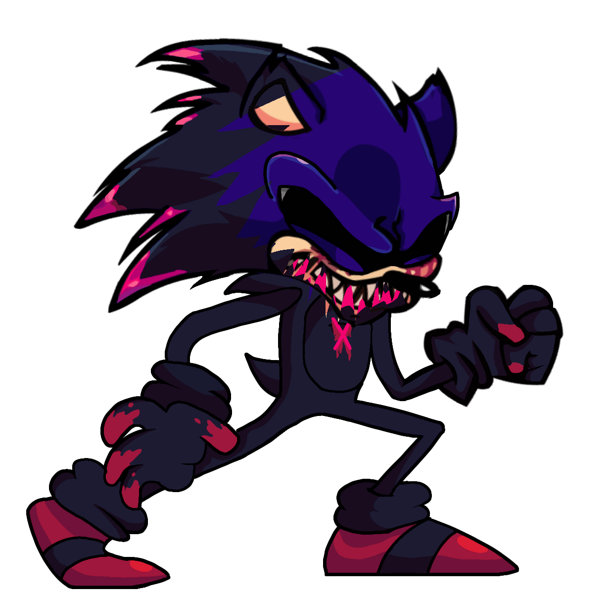 Pixilart - Sonic.exe Phase 2 by FNFEnjoyer08