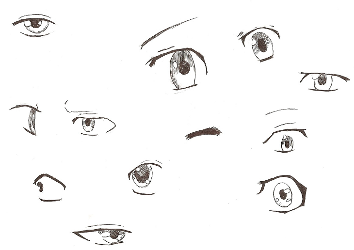 Anime eyes study