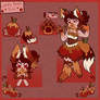 Candy Apple Fox Furry Adoptable - OPEN!!