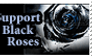 Support Black Roses Wide