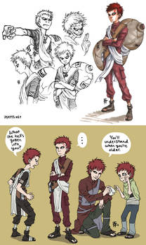 Gaara sketchdump