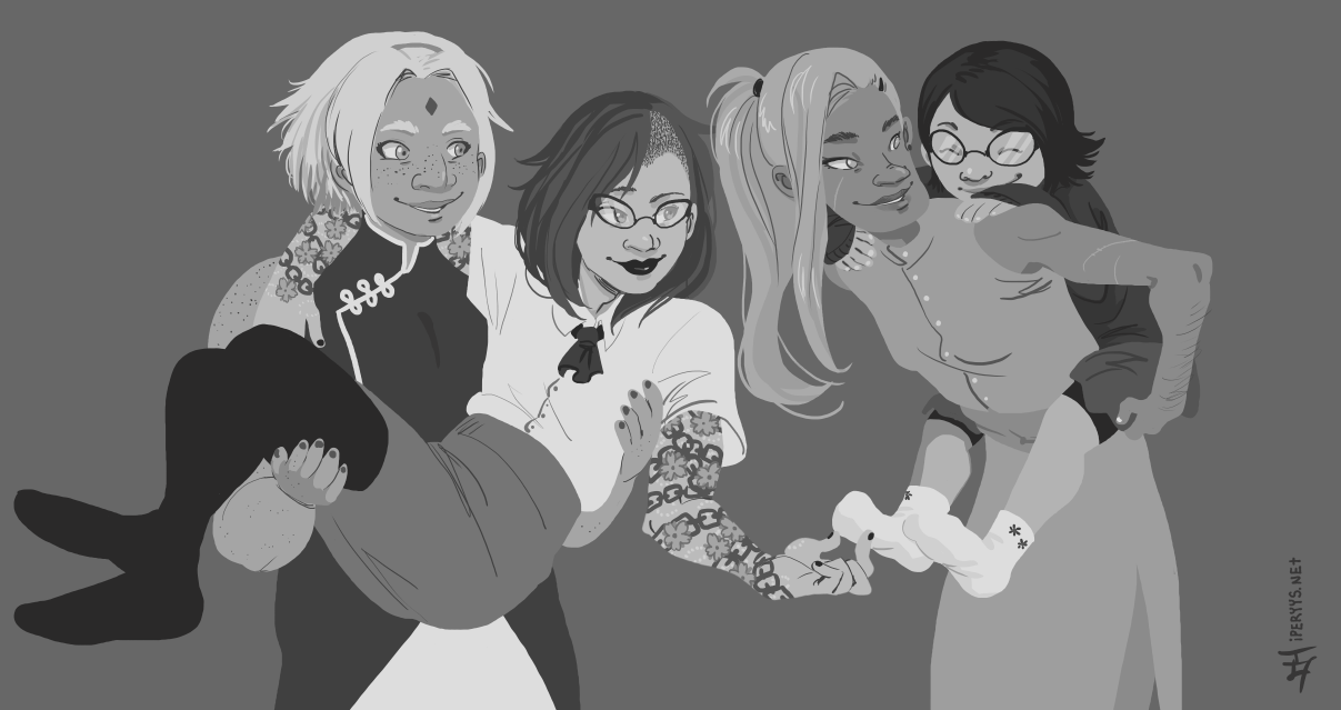 Sarada has three mommies