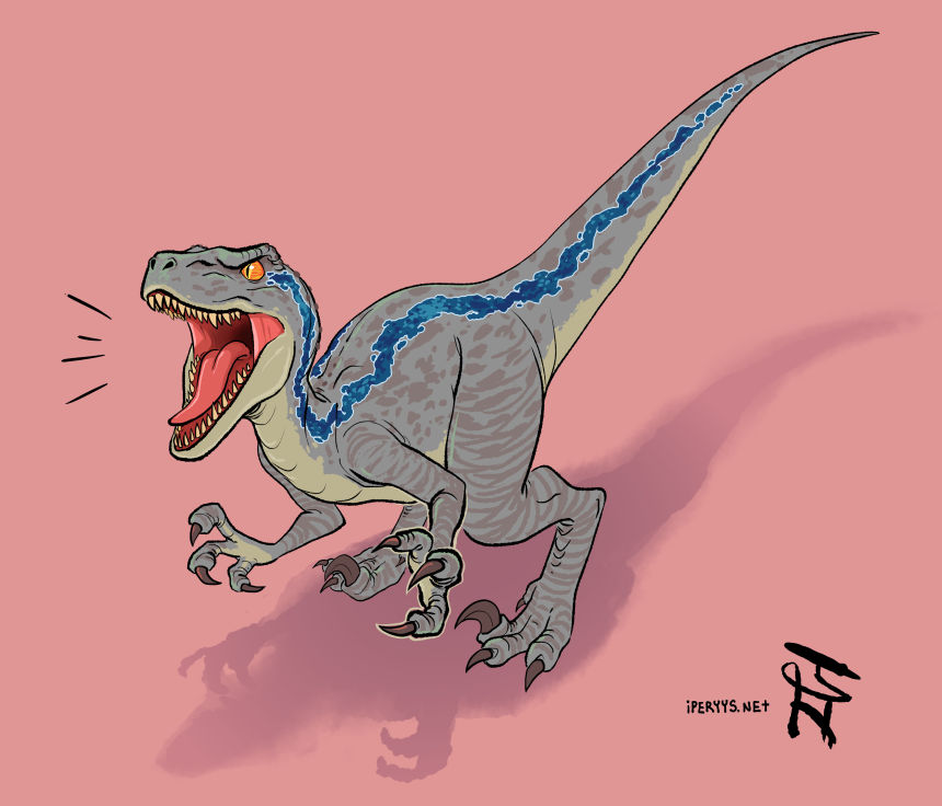 Raptor October: Screech by kosmonauttihai on DeviantArt