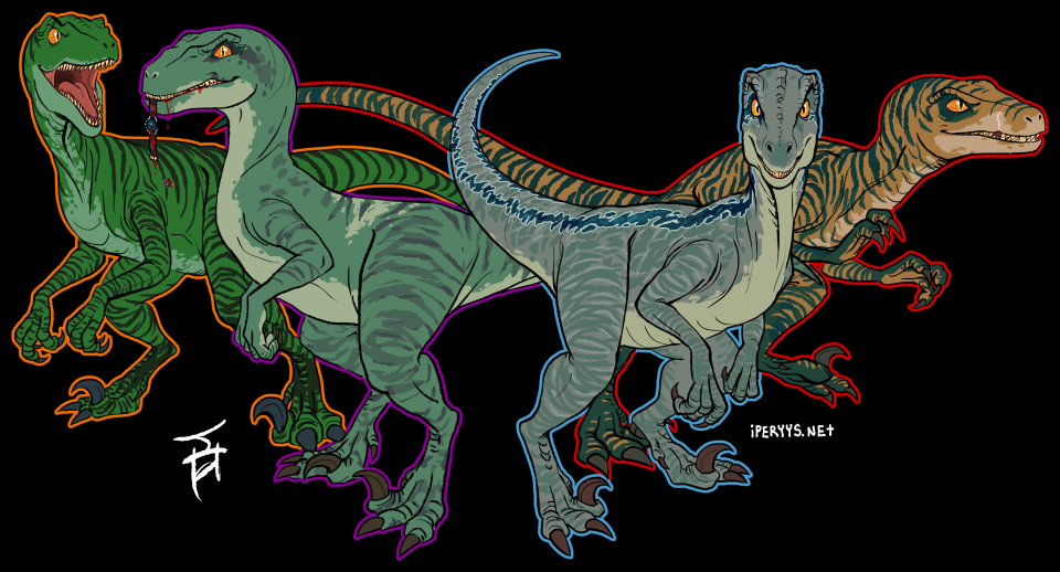 Raptor October: Sisters by kosmonauttihai on DeviantArt