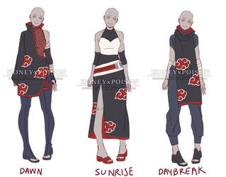 Akatsuki Outfit Adopts PRICE REDUCTION (OPEN)